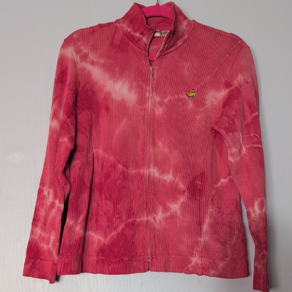 Masters Jackets & Blazers - Master Collection Women's Pink Tie-Dye Jacket Augusta GA Tournament Size S